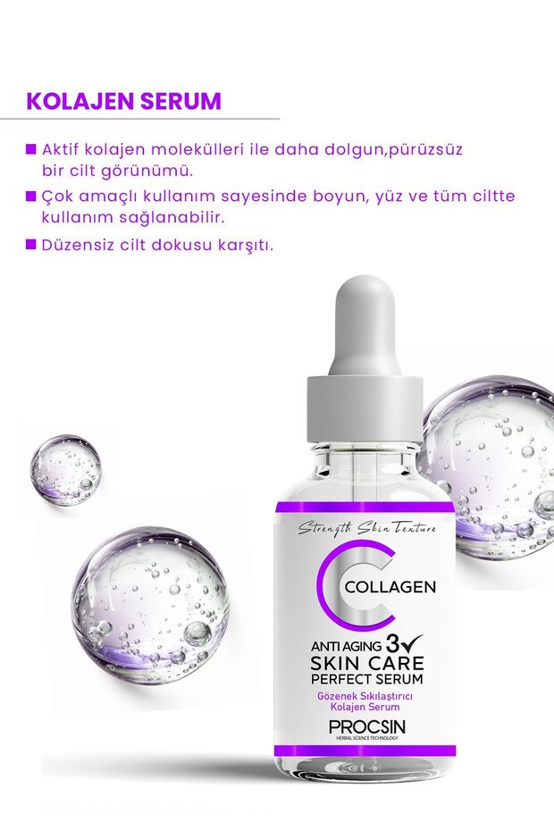 Yaşlanma Ve Kırışıklık Karşıtı Kolajen Serum 20 ml - 3