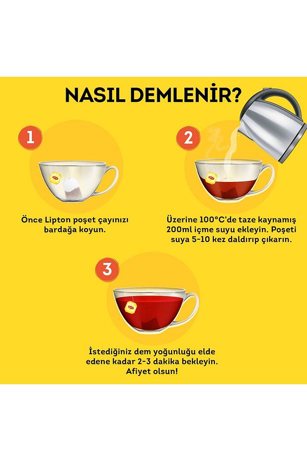 Fs Yellow Label Bardak Poşet Çay 100lü - 4
