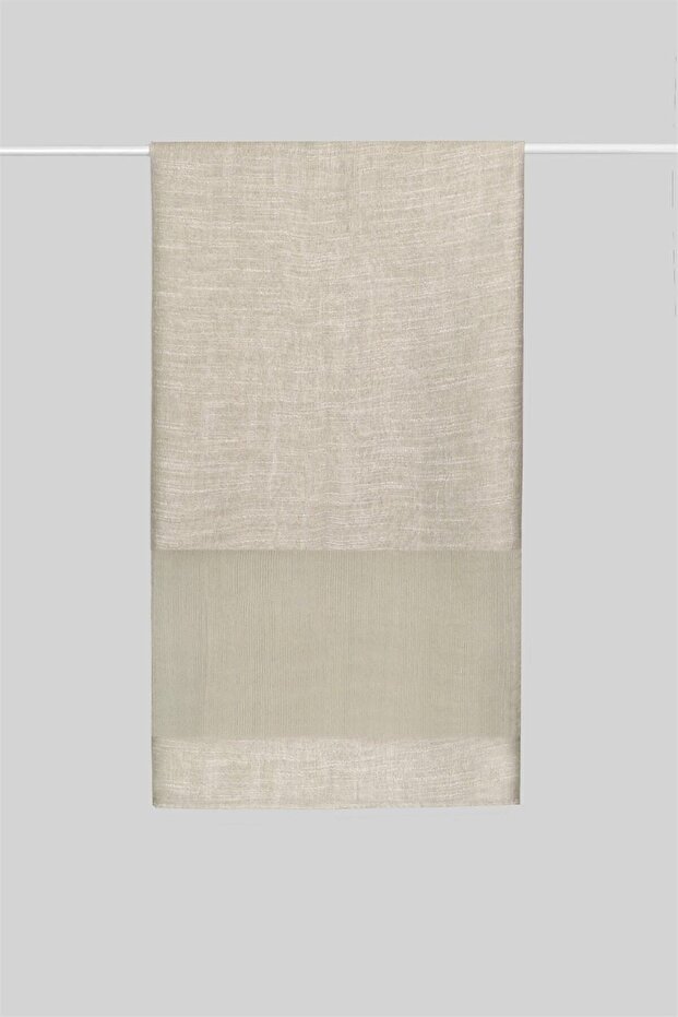 %30 Ipek Eskitme Şal - Bej - 4