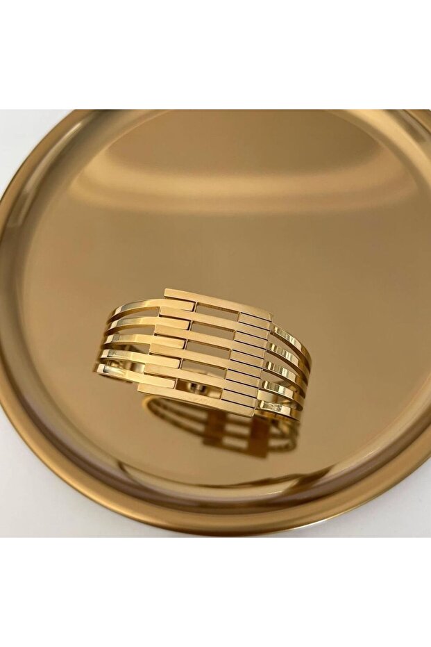 Gold Stainless Steel Rib Clamp