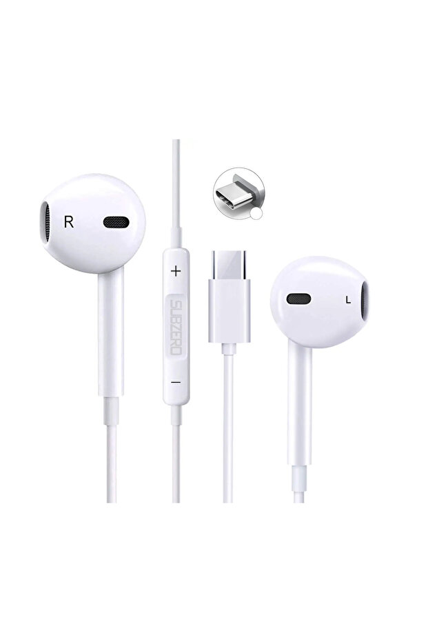 Vivo V21 V23 V29 V29 Lite V30 Kulaklık Type-C Mikrofonlu Kulaklık - 3