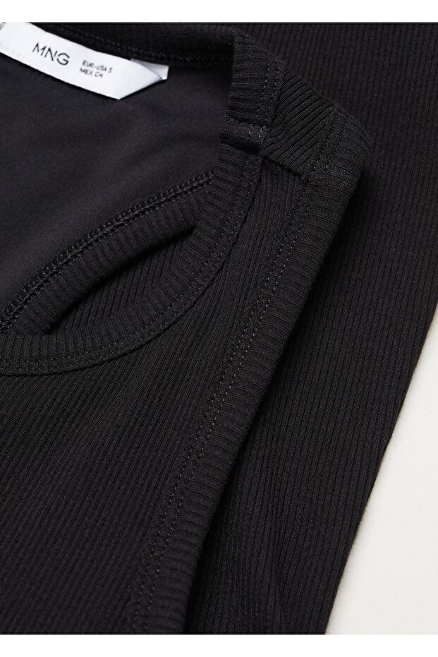 Sırt Dekolteli Halter Bluz - 8