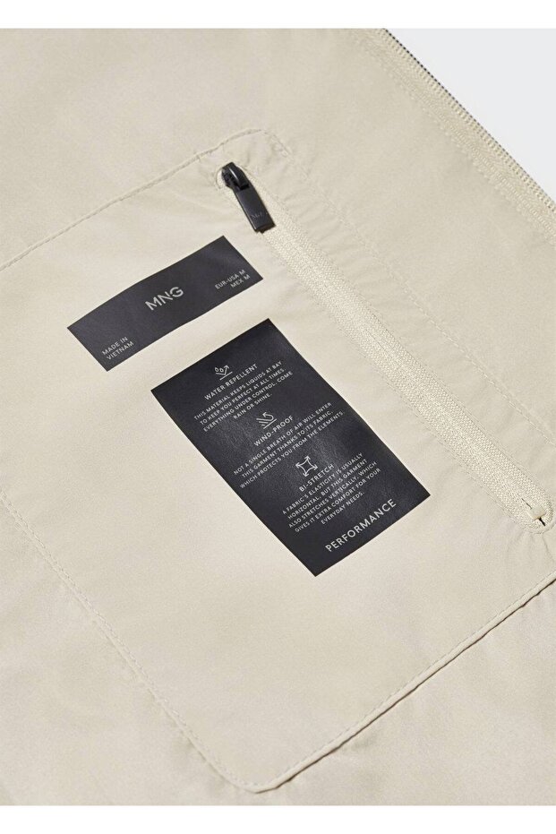 Water repellent bomber ceket - 6