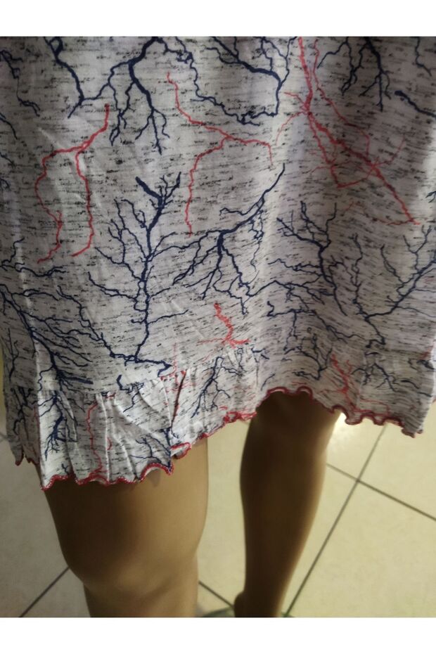 Printed Nightgown - 2