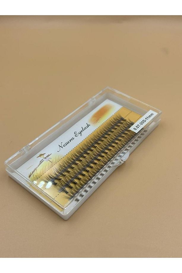 20D Demet Tekli Takma Kirpik- 11 mm - 3