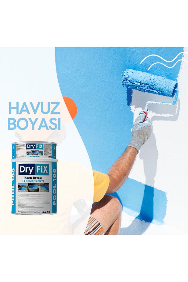 Havuz Boyası 4,5kg/set | Pool 100 - 2