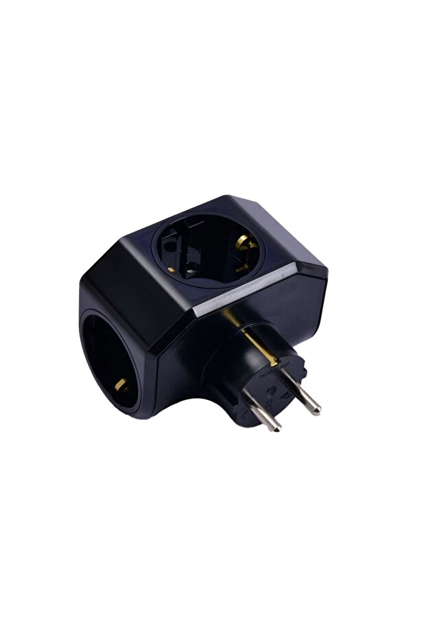 مجموعة مقبس ثلاثية مؤرضة باللون الأسود من كلوفر - 3