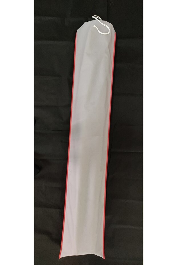Carpet Cover, Carpet Storage Bag, 180*40 Cm Carpet And Storage Bag For 4m² Carpet Gray Fabric - Red Edge