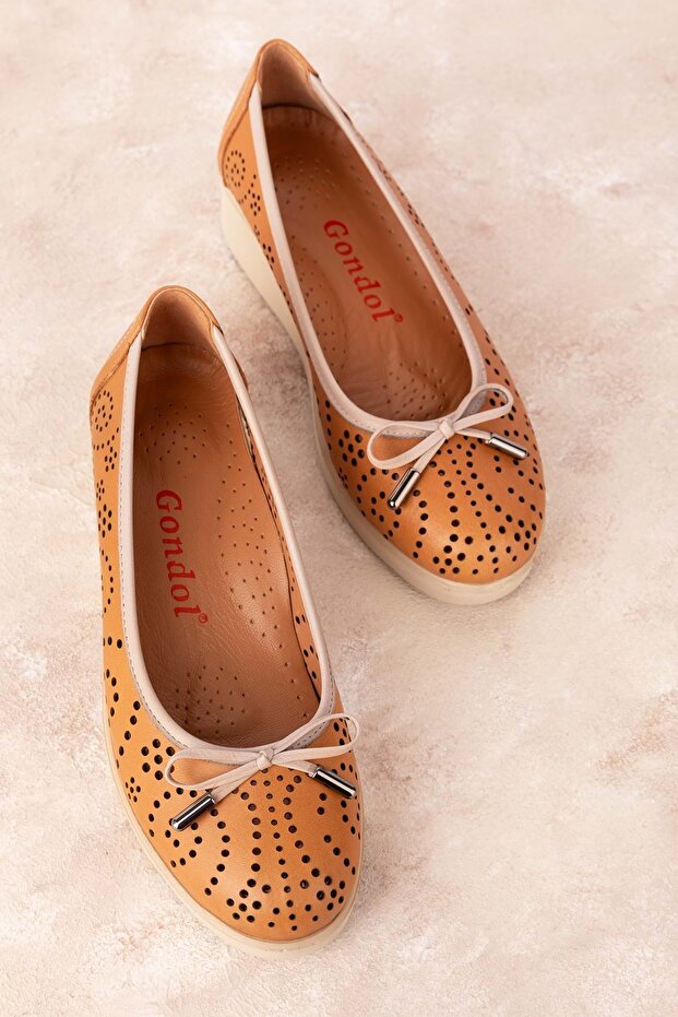 Genuine Leather Anatomical Sole Comfortable Shoes Mlk.5473