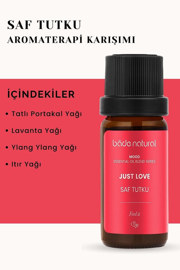 Saf Tutku Aromaterapi Karışımı 10 ml - 4