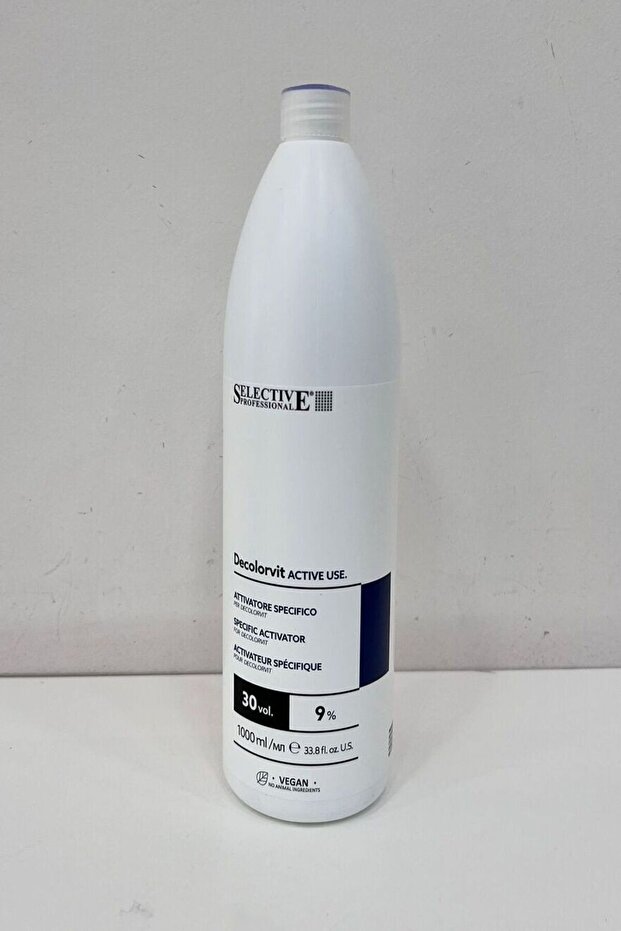 Selective Decolorvit Active Use Oksidan 30 Volume 1000 ml