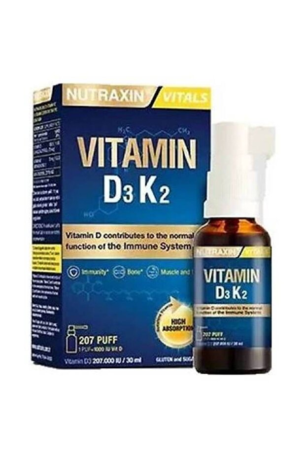 Vitamin D3K2 Sprey 30 ml - 1