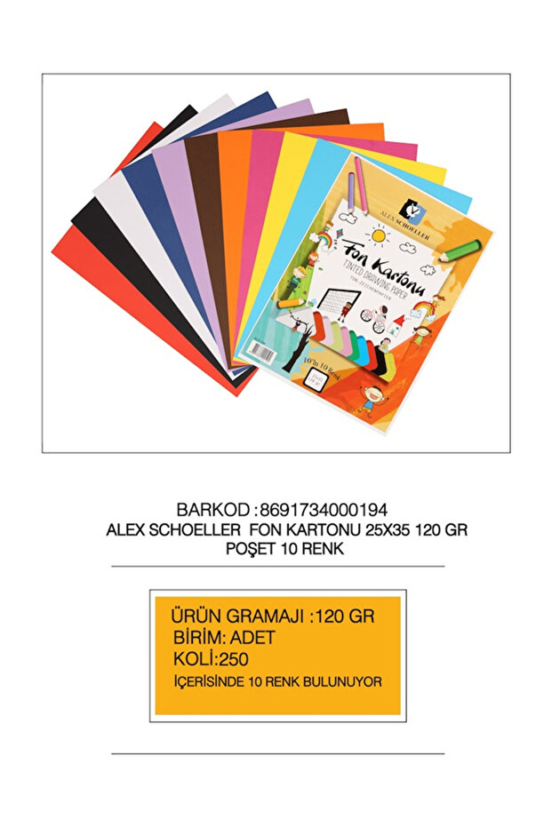 ALX-194 1 PACKAGE OF 160GR 25x35 MIXED BAG OF 10