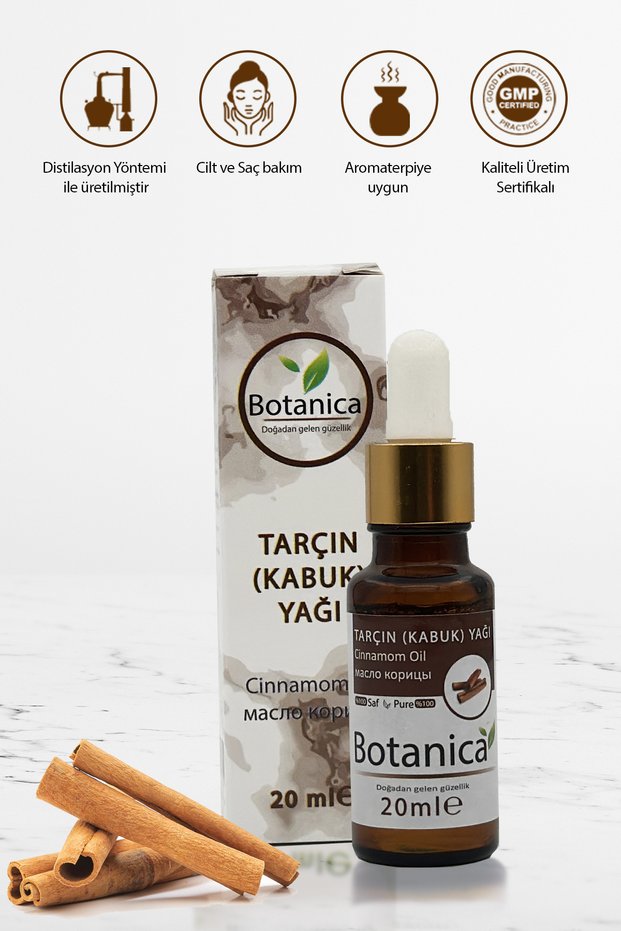 Cinnamon Oil - Cinnamomum Zeylanicum (Hair Nourishing - Heart Health) Hair and Skin Care Oil 20 ml