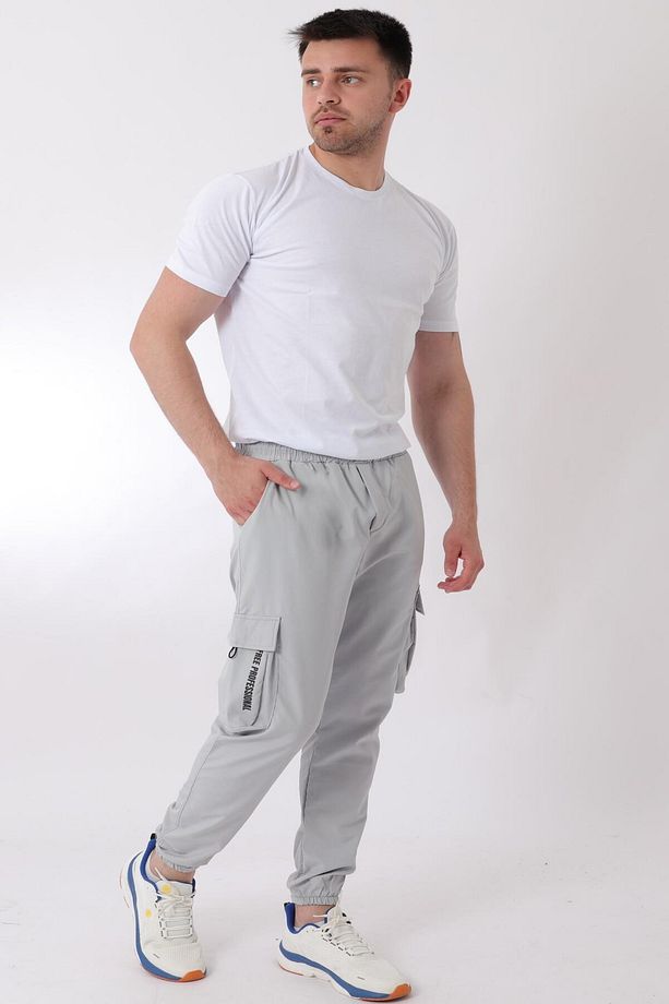 Paraşüt Kumaş Paça Lastikli Kargo/Jogger Alt PLDP 01_70093-1 - 5