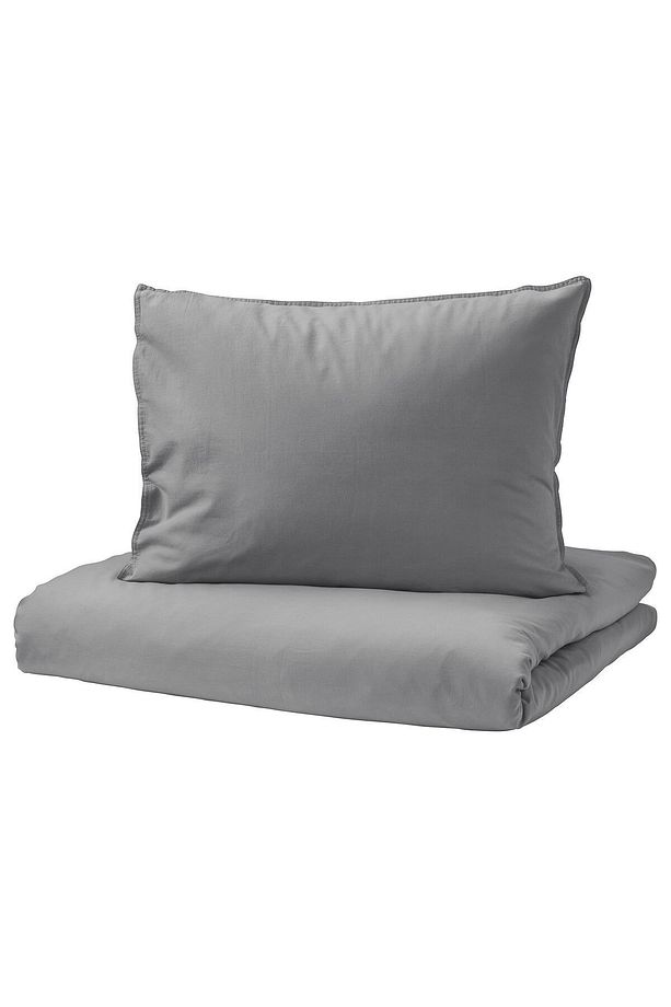 Tek kişilik nevresim seti, çıtçıtlı, %100 pamuk, 150x200/50x60 cm - 5