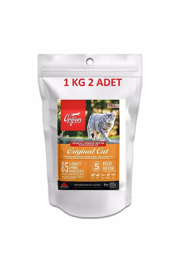 Cat Kitten Tahılsız Kedi Maması 1 kg x 2 Adet - 1