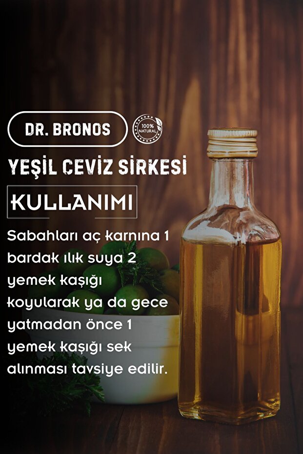 YEŞİL CEVİZ SİRKESİ 500ml - 2