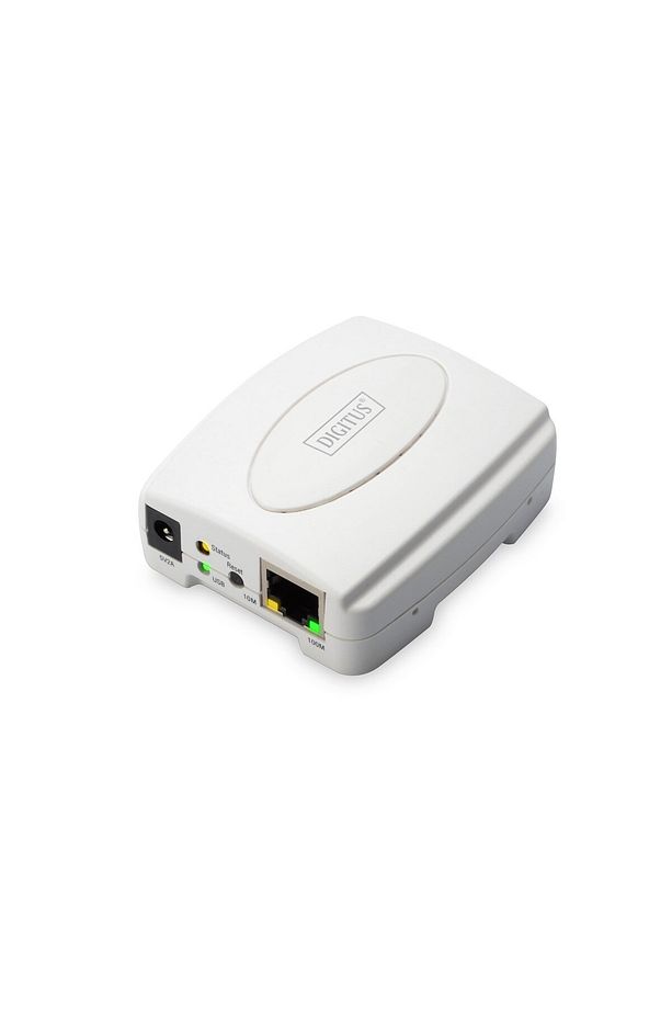 Digitus 1 Port Fast Ethernet Print Server, 1 X Usb 2.0 Port, 1 X Rj45
digitus Usb Print Server, 1-po - 1