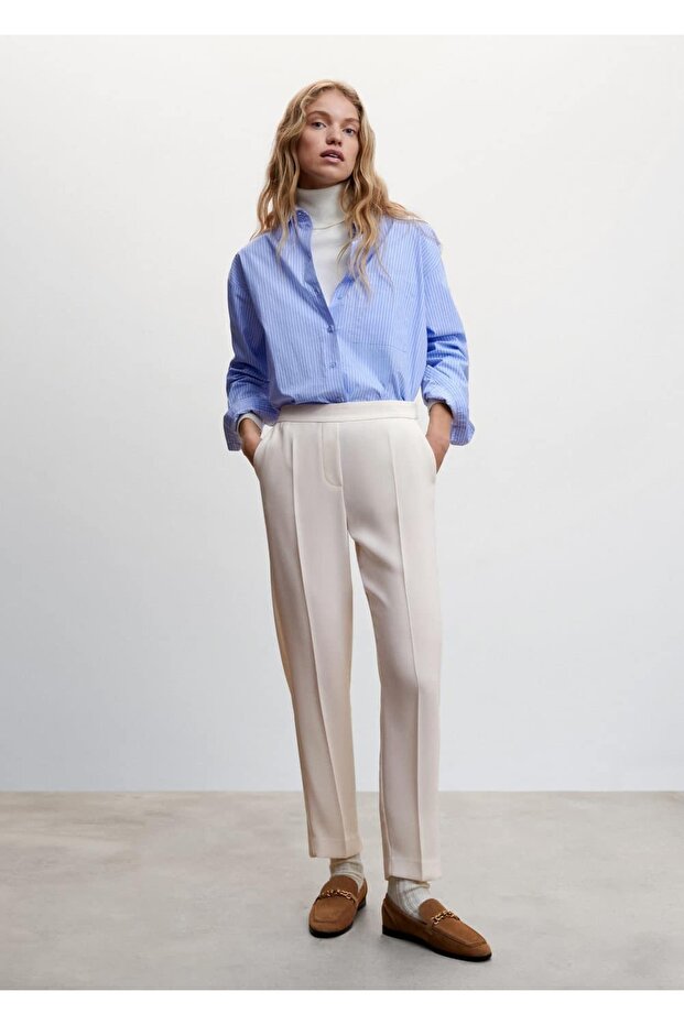 Dökümlü Takım Pantolon - 2