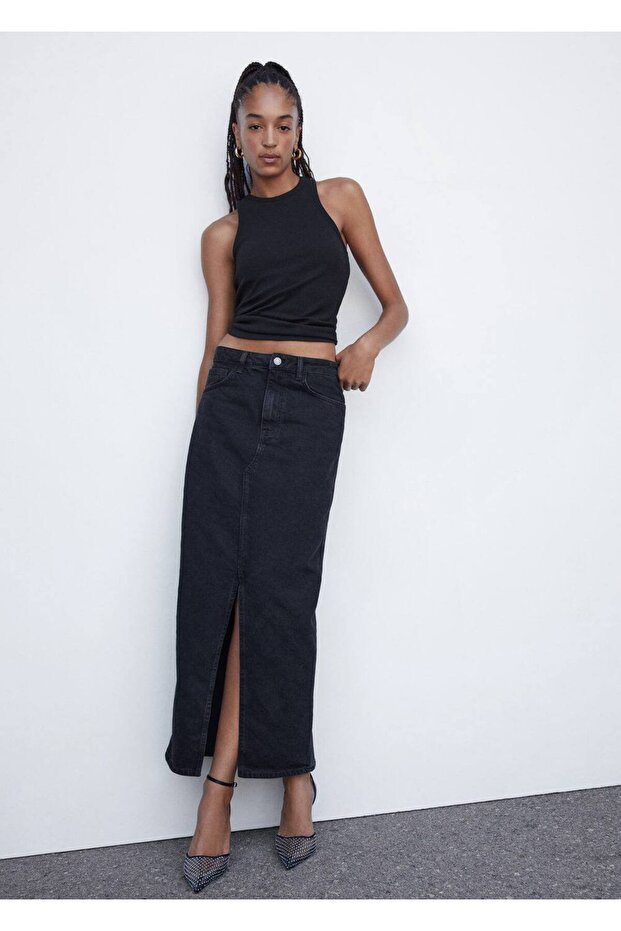 Sırt Dekolteli Halter Bluz - 7