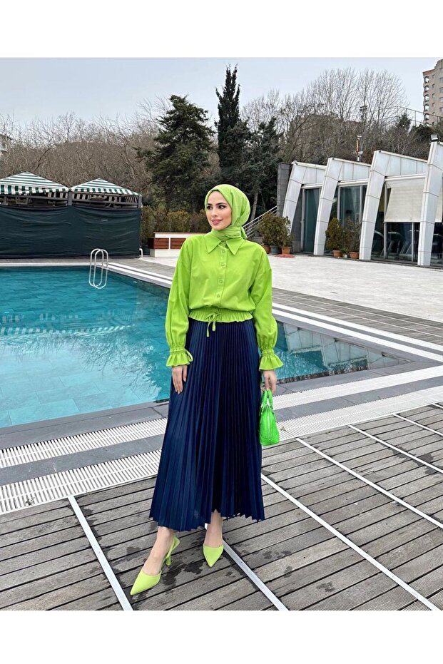 تنورة محجبات بليسيه