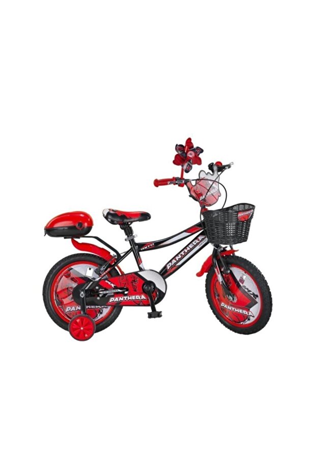 Gassama 16 Jant Kapaklı Kırmızı Panthera Bisiklet - 1
