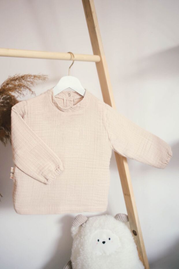 4 Layers Muslin 100% Cotton Baby - Kids Sweatshirt