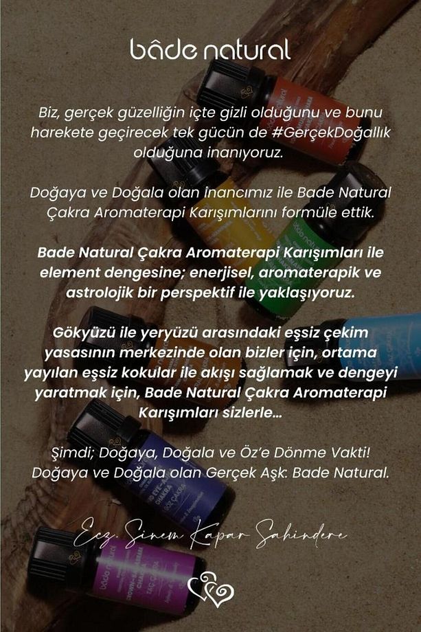 Kalp Çakra Aromaterapi Karışımı 10 Ml - 7