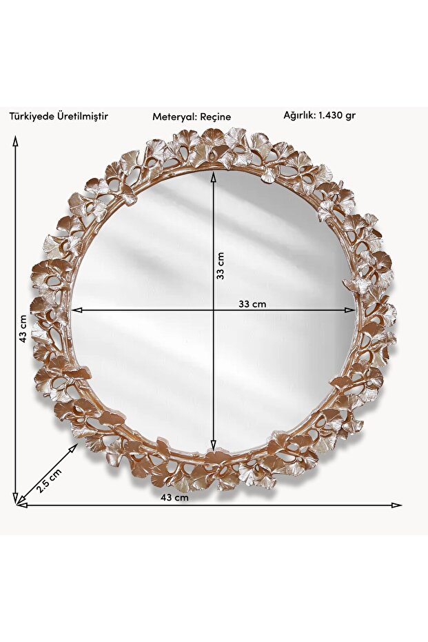 Clove Yuvarlak Ayna Vizon - 5