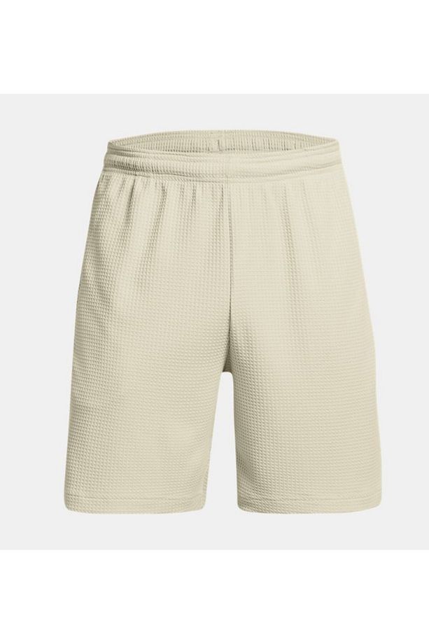 1383107-273 Ua Rival Waffle Short Bej Erkek Oversize Şort - 4