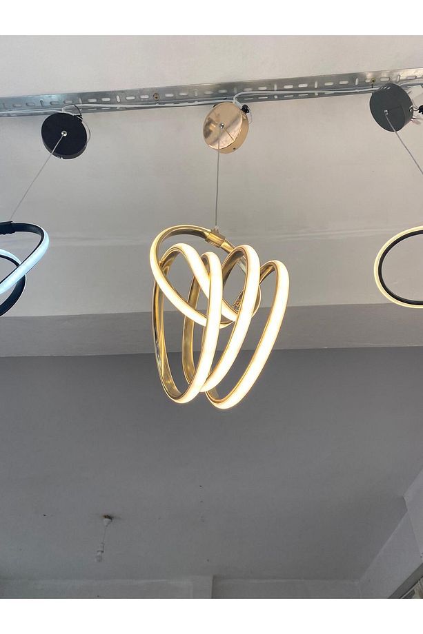 Modern Ledli Sarkıt Led İmza Modern Model Led Avize - 2