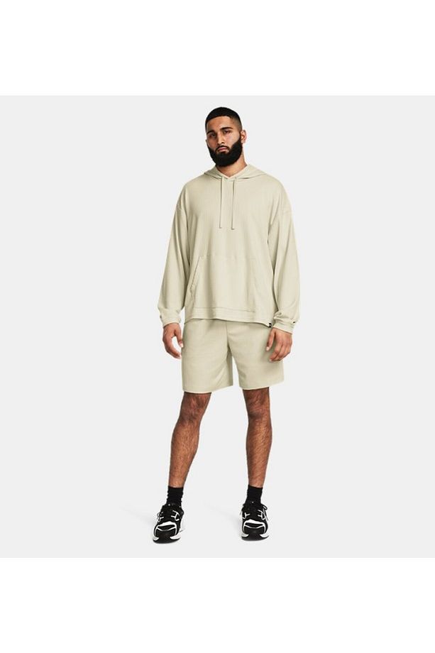 1383107-273 Ua Rival Waffle Short Bej Erkek Oversize Şort - 3