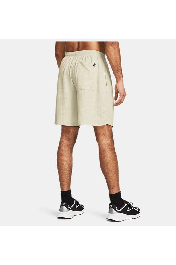 1383107-273 Ua Rival Waffle Short Bej Erkek Oversize Şort - 2