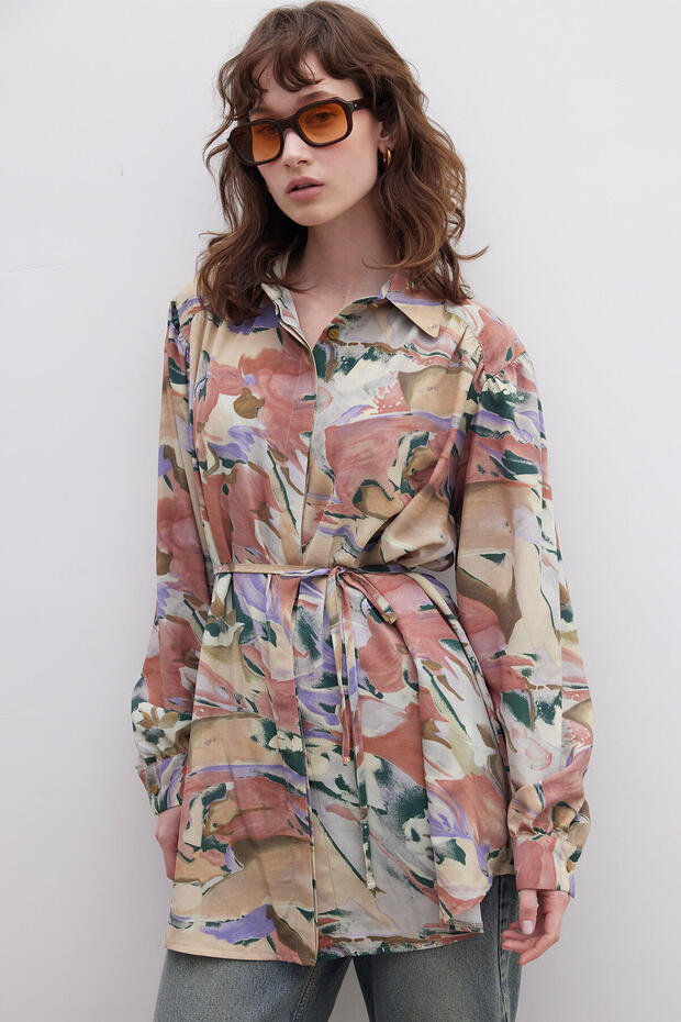 Hemd mit üppigem Muster - 5