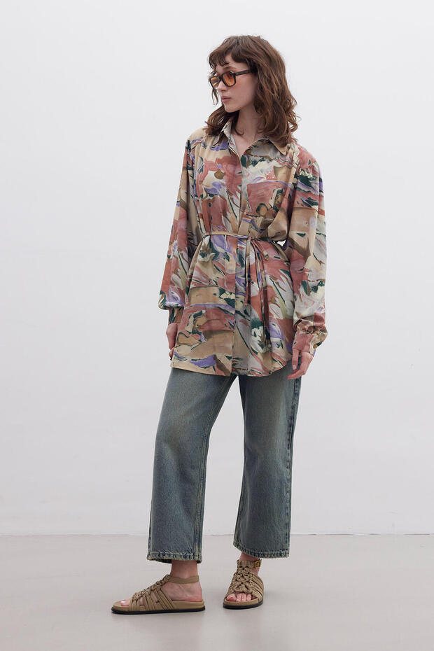 Hemd mit üppigem Muster - 4