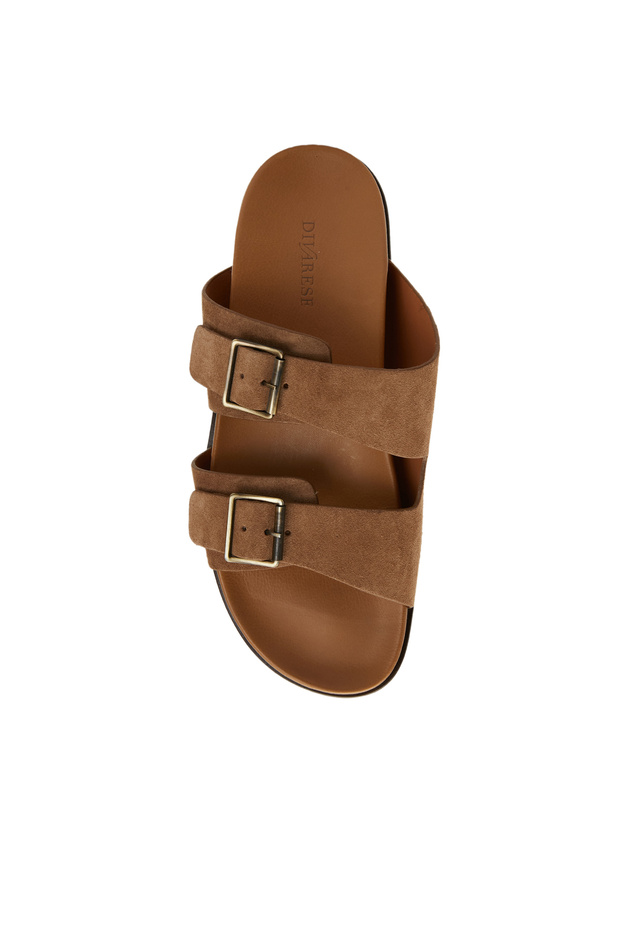 Taba Erkek Süet Terlik - 4