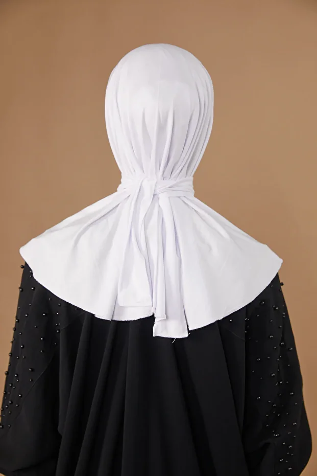 Kontes Tasarım Bone Beyaz - 9