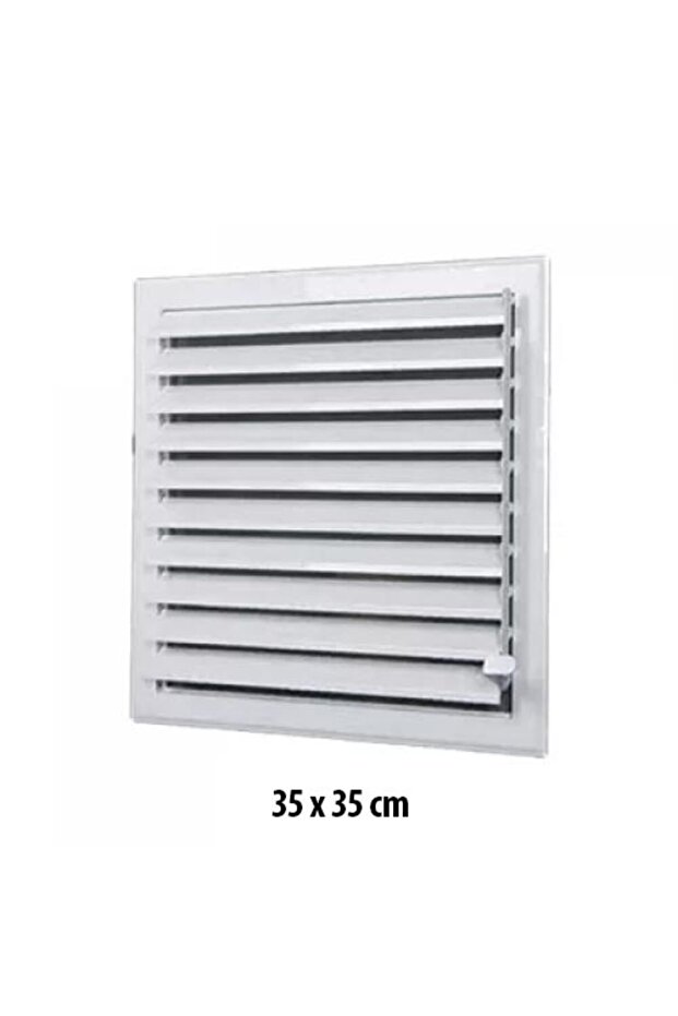 شبك بلاستيك أبيض 35x35 (مصباح) - 1