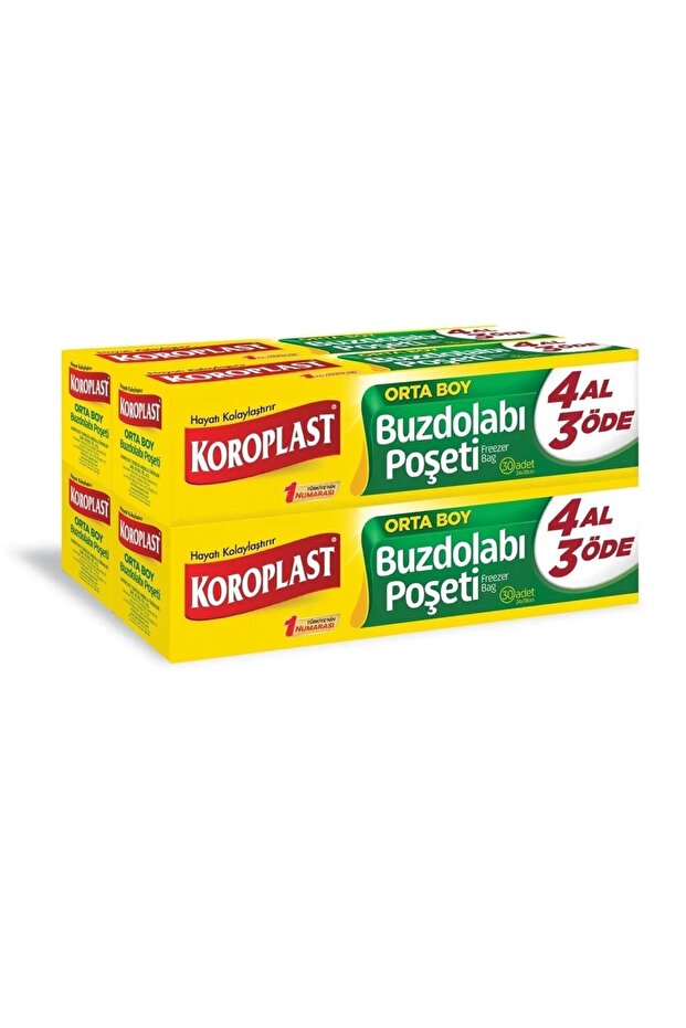 Refrigerator Bags Medium Size Buy 4 Get 3 30-Pack (120 Pieces)