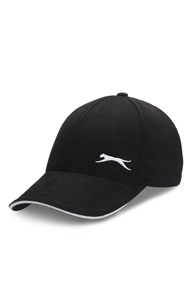 Slazenger SILVA Unisex Şapka Siyah / Beyaz