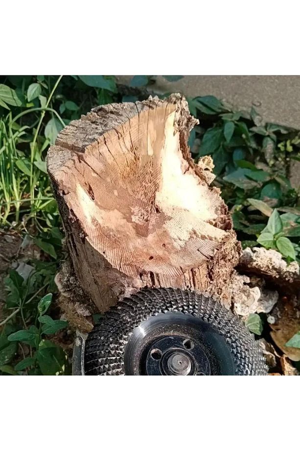 Ahşap Ağaç Törpü Eğe Disk Şekillendirme 115 mm Avuç Taşlama Uyumlu - 4