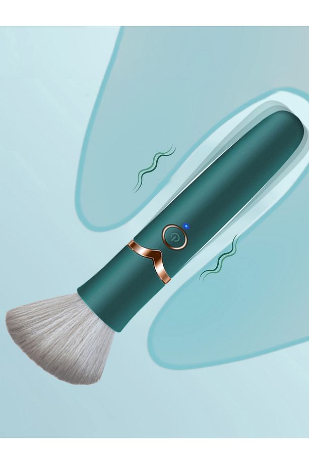 Makyaj Fırçası Tasarımlı 10 Mod Titreşimli Vibratör - 6