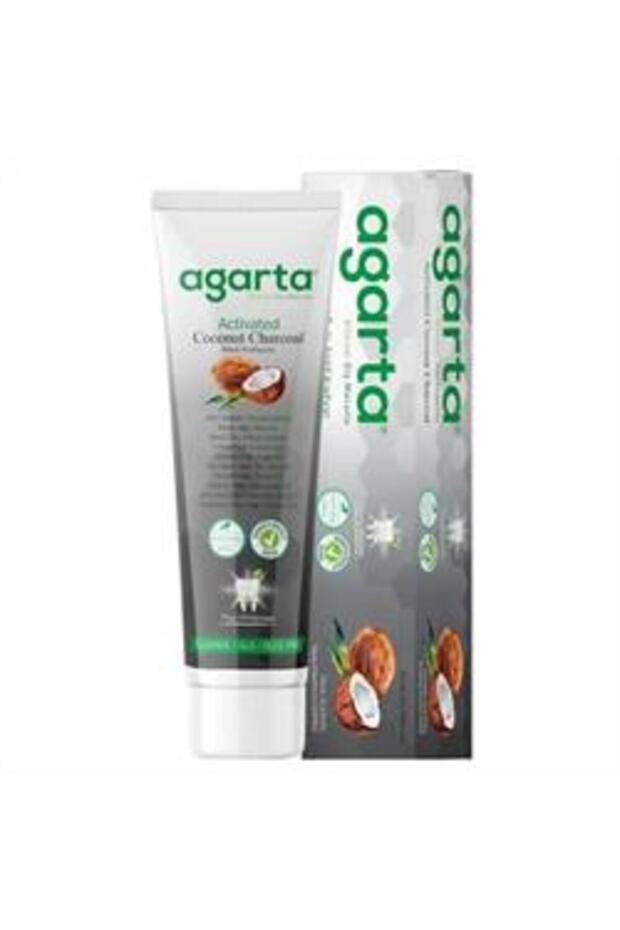 Agarta Toothpaste with Natural Activated Carbon 100ml (1 Piece)