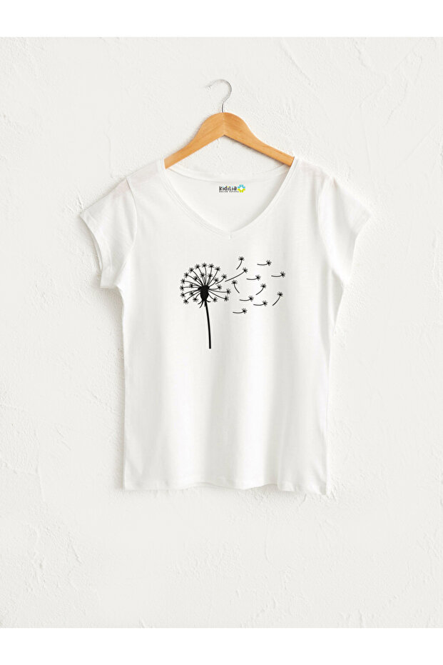 Dandelion Floral Design T-Shirt