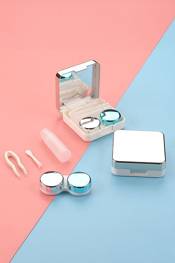 Yeni Nesil Fonksiyonel Lens Taşıma Saklama Kutusu Ve Takma Aparatı Seti 5 Parça Kompokt Seyehat Kiti - 6