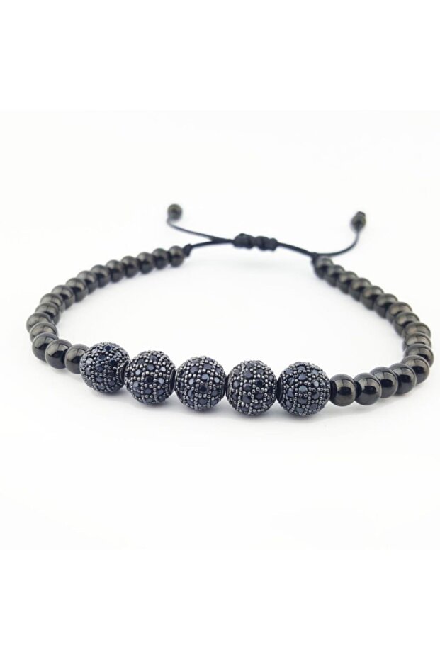 316l Stainless Steel Zircon Stone Adjustable Bracelet