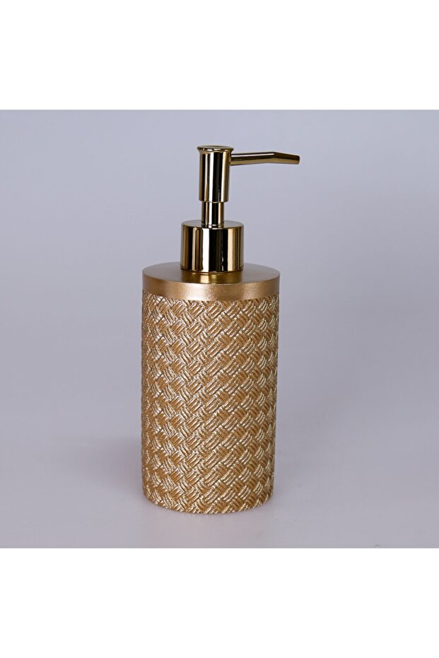 Wicker Banyo Seti Altın - 6