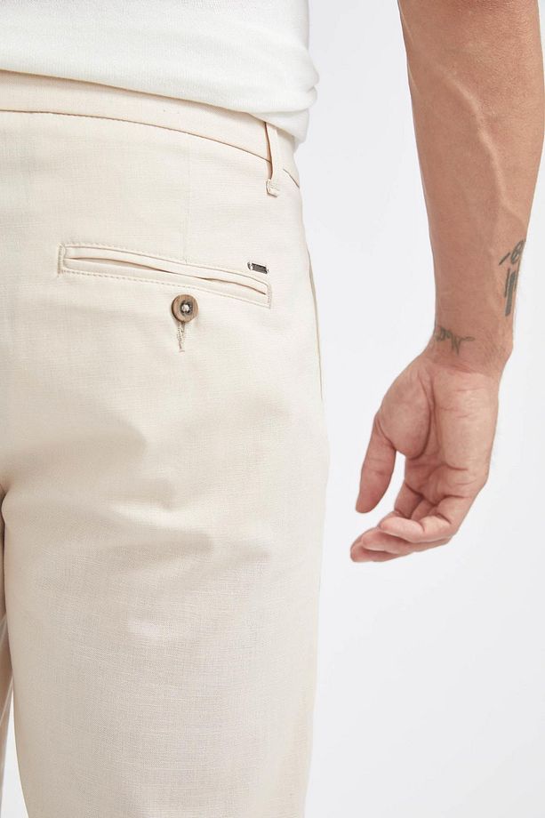 Regular Fit Basic Bermuda Şort - 5