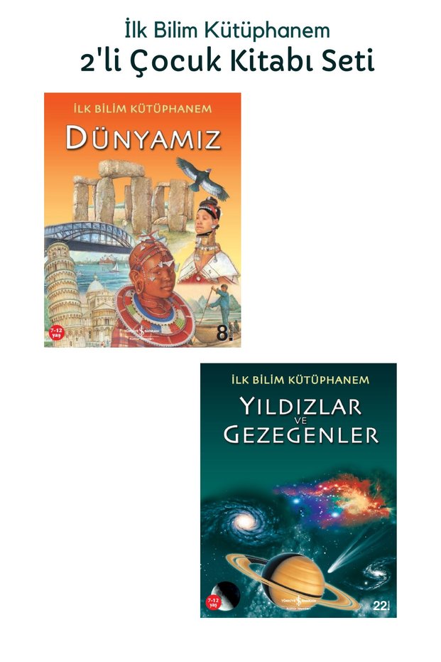 Ilk Bilim Kütüphanem Dünyamız + Yıldızlar Ve Gezegenler